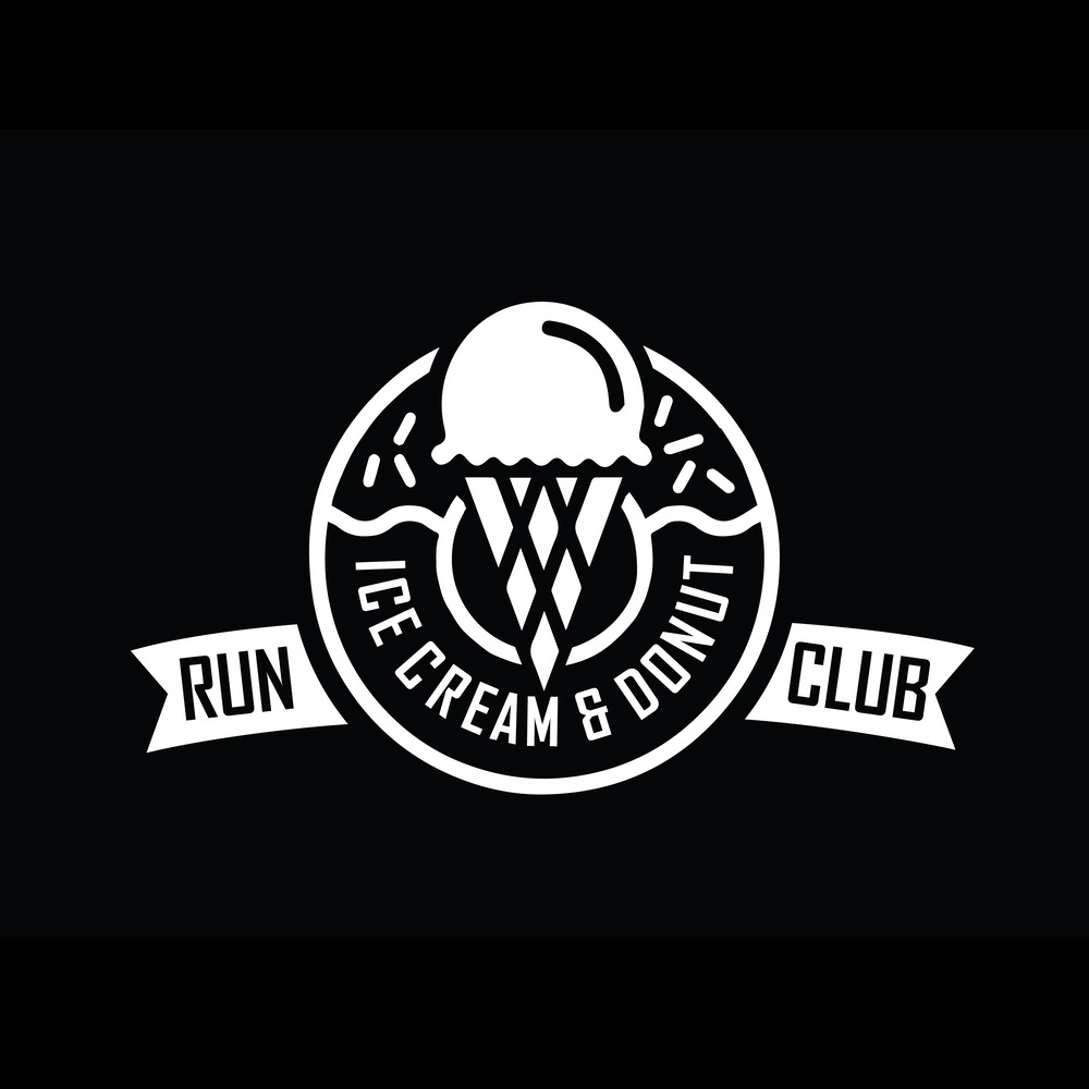 Ice Cream & Donut Run Club logo