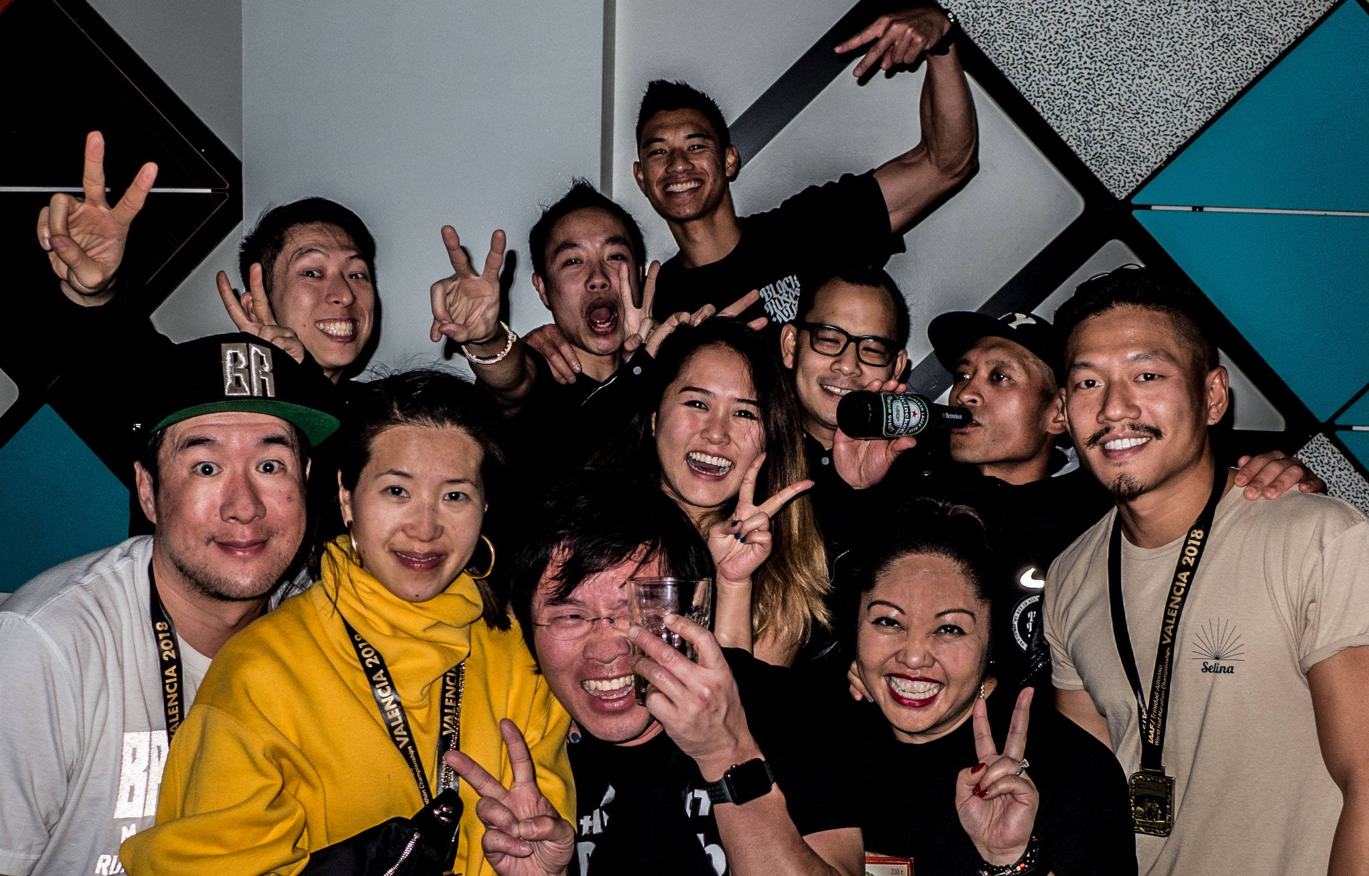 Asian Runners Far West crew picture