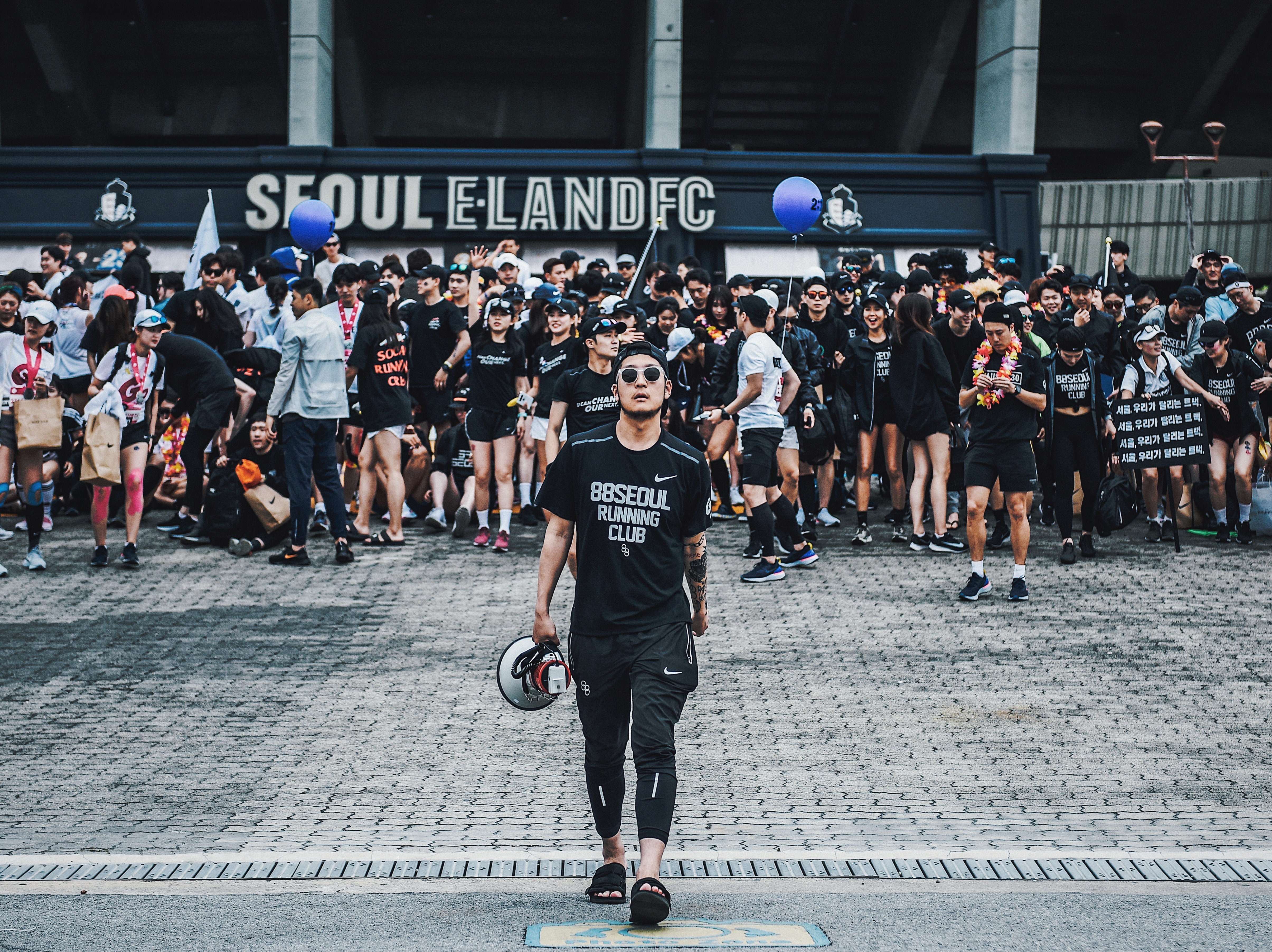 Eighty Eight Seoul Running Club crew picture