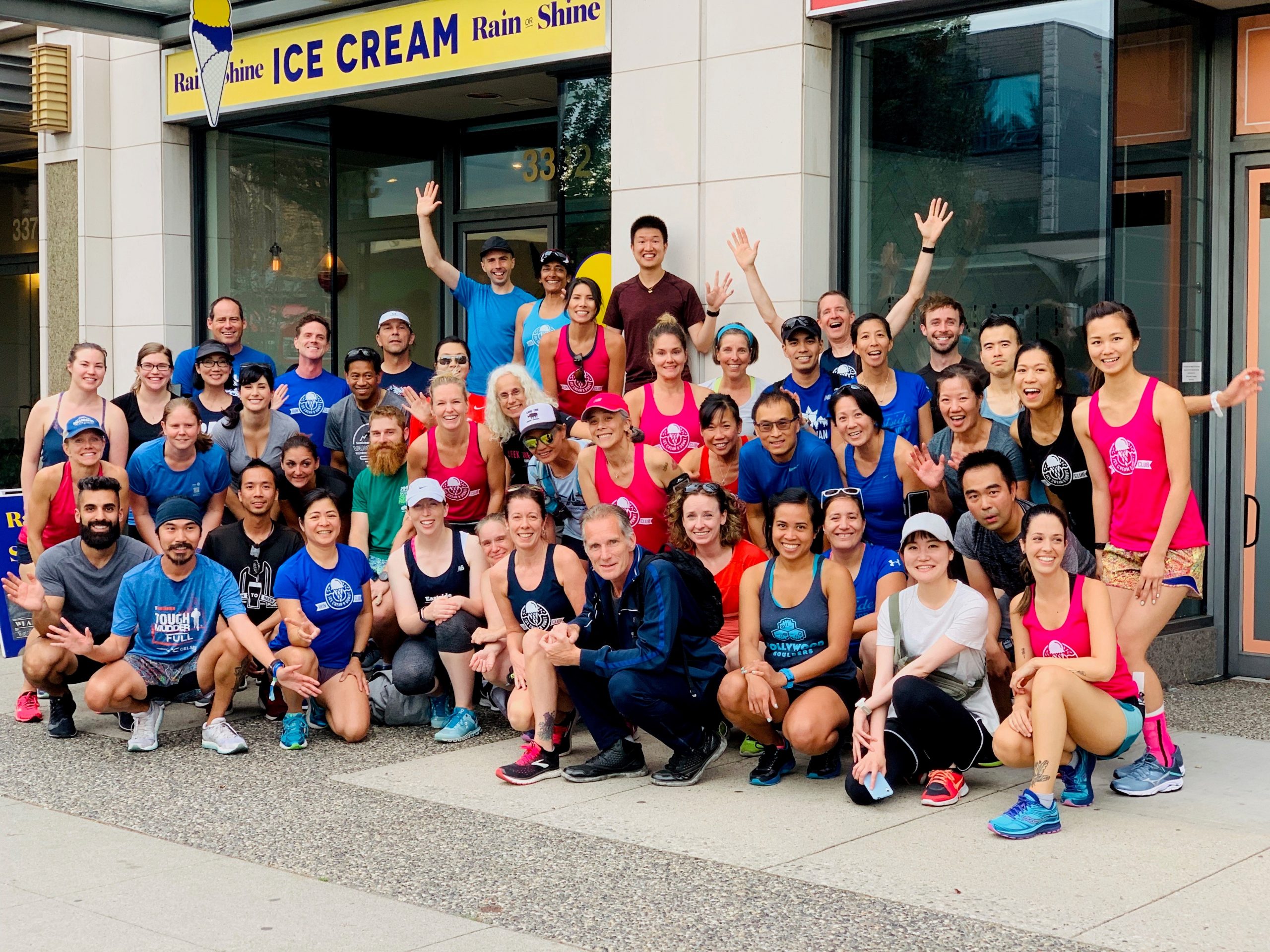 Ice Cream & Donut Run Club crew picture