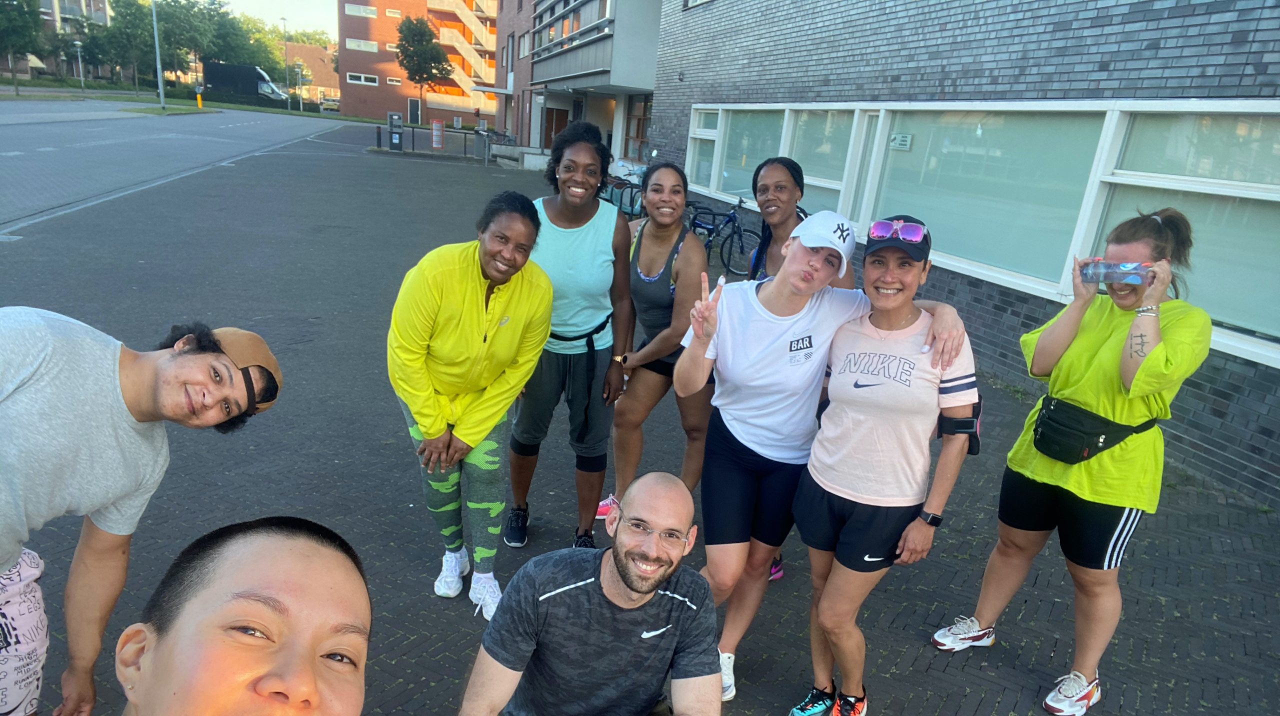 Komorebi Running Club crew picture