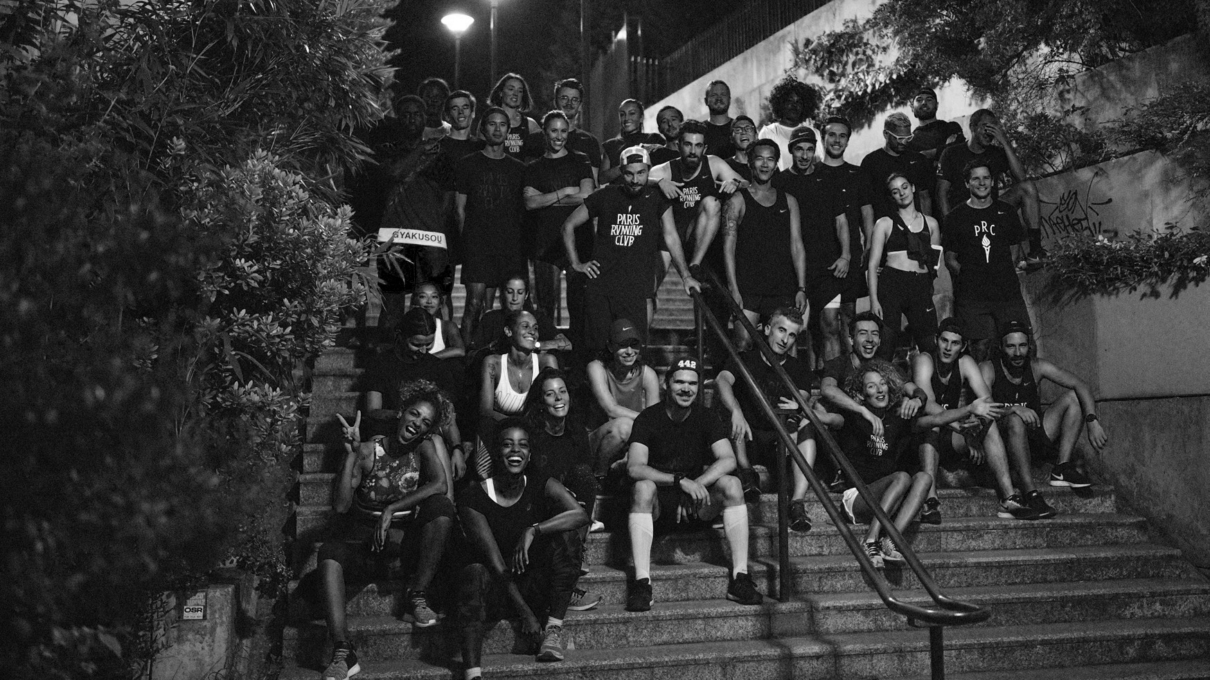 Paris Running Club crew picture