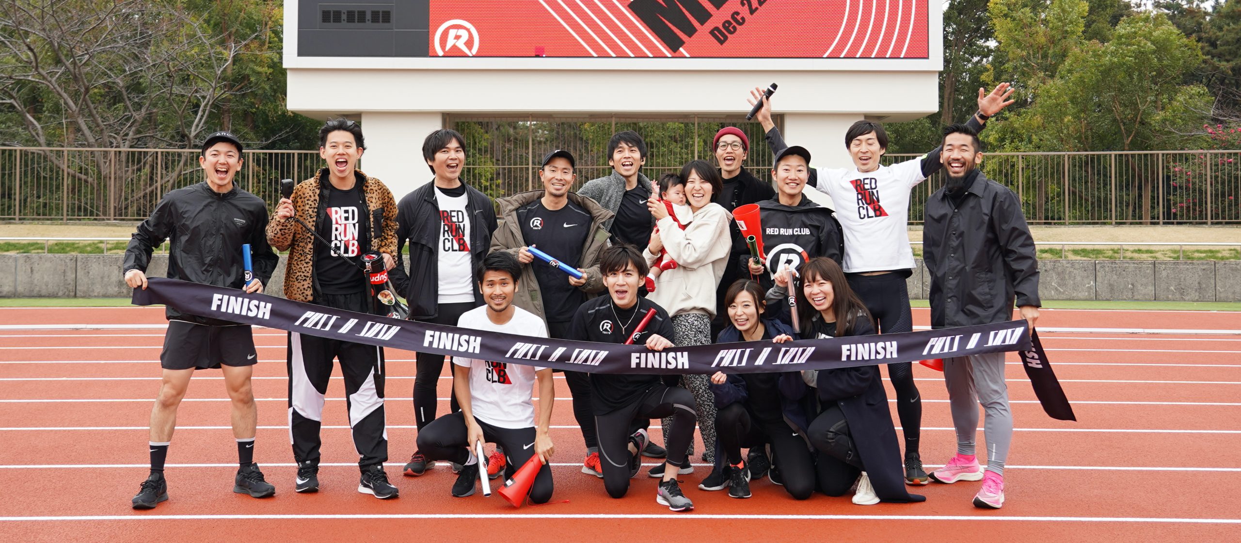 Red Run Club Tokyo crew picture