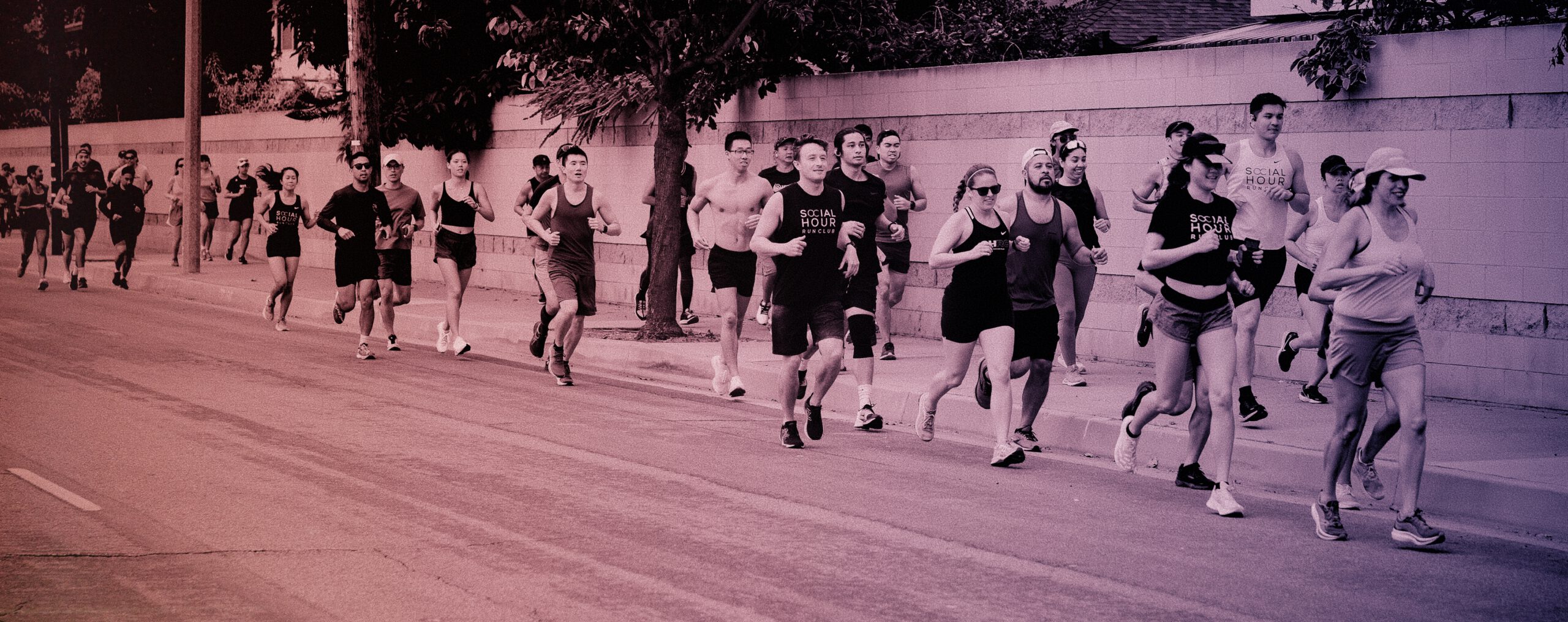 Social Hour Run Club crew picture