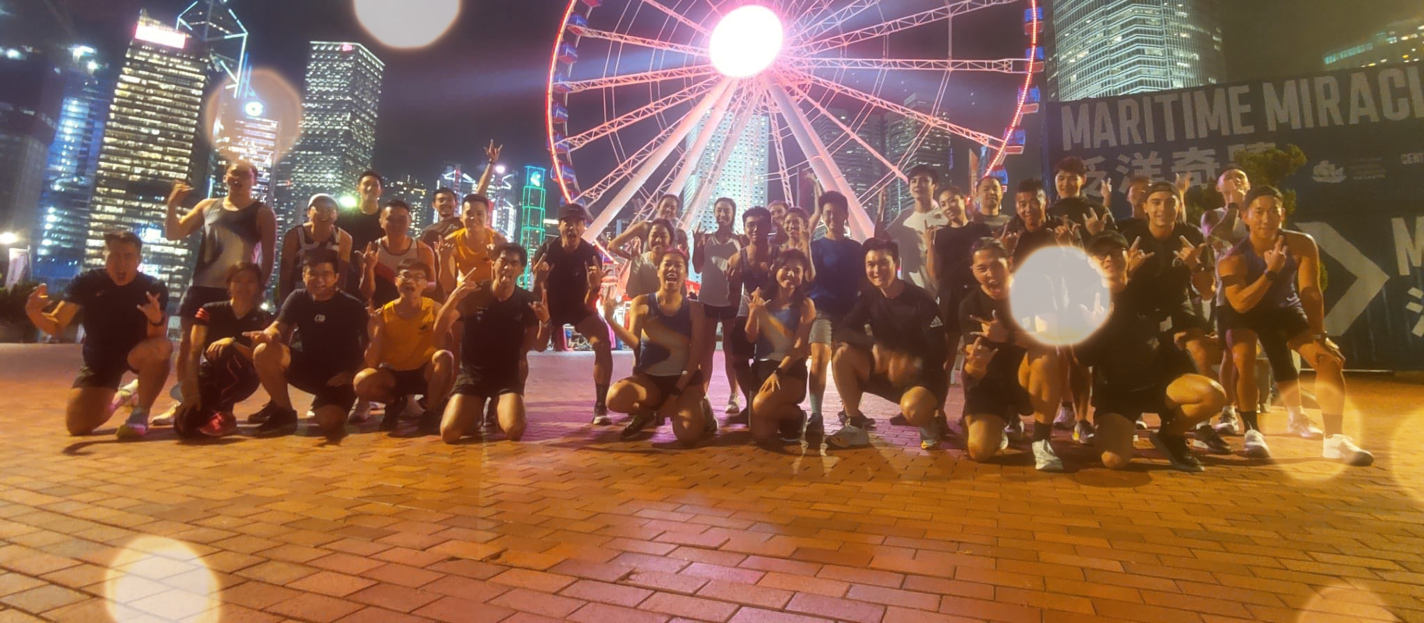 Wazup Running Club crew picture